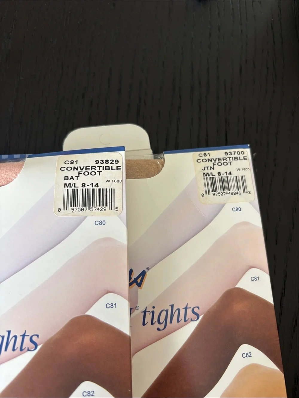 Body Wrappers Tights - Nude, ballet Pink